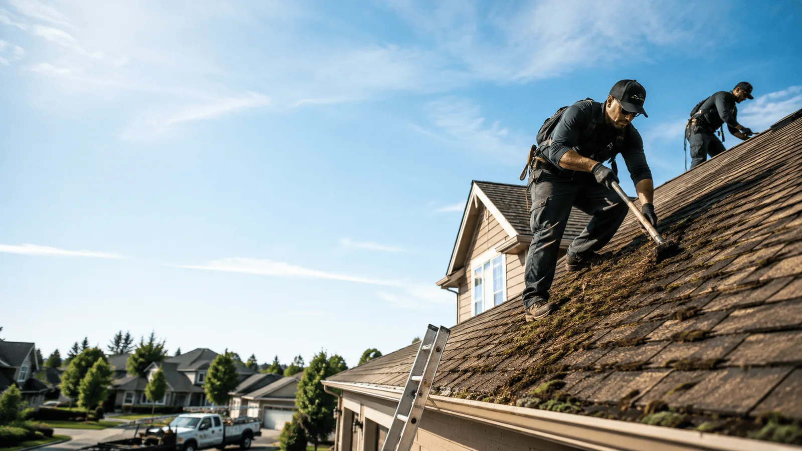 Roof Moss Removal in Weston, FL near me